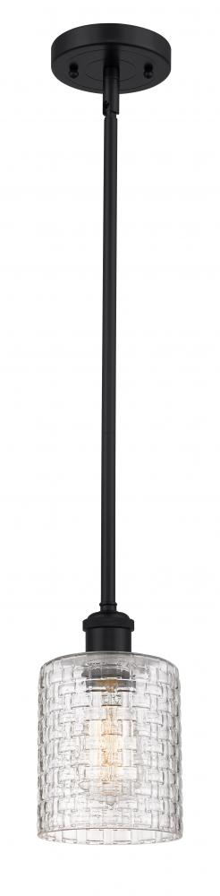 Cobbleskill - 1 Light - 5 inch - Matte Black - Mini Pendant