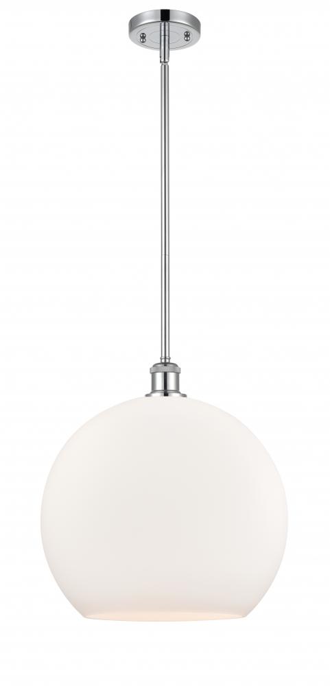 Athens - 1 Light - 14 inch - Polished Chrome - Pendant