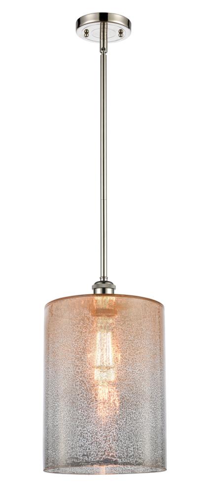 Cobbleskill - 1 Light - 9 inch - Polished Nickel - Mini Pendant