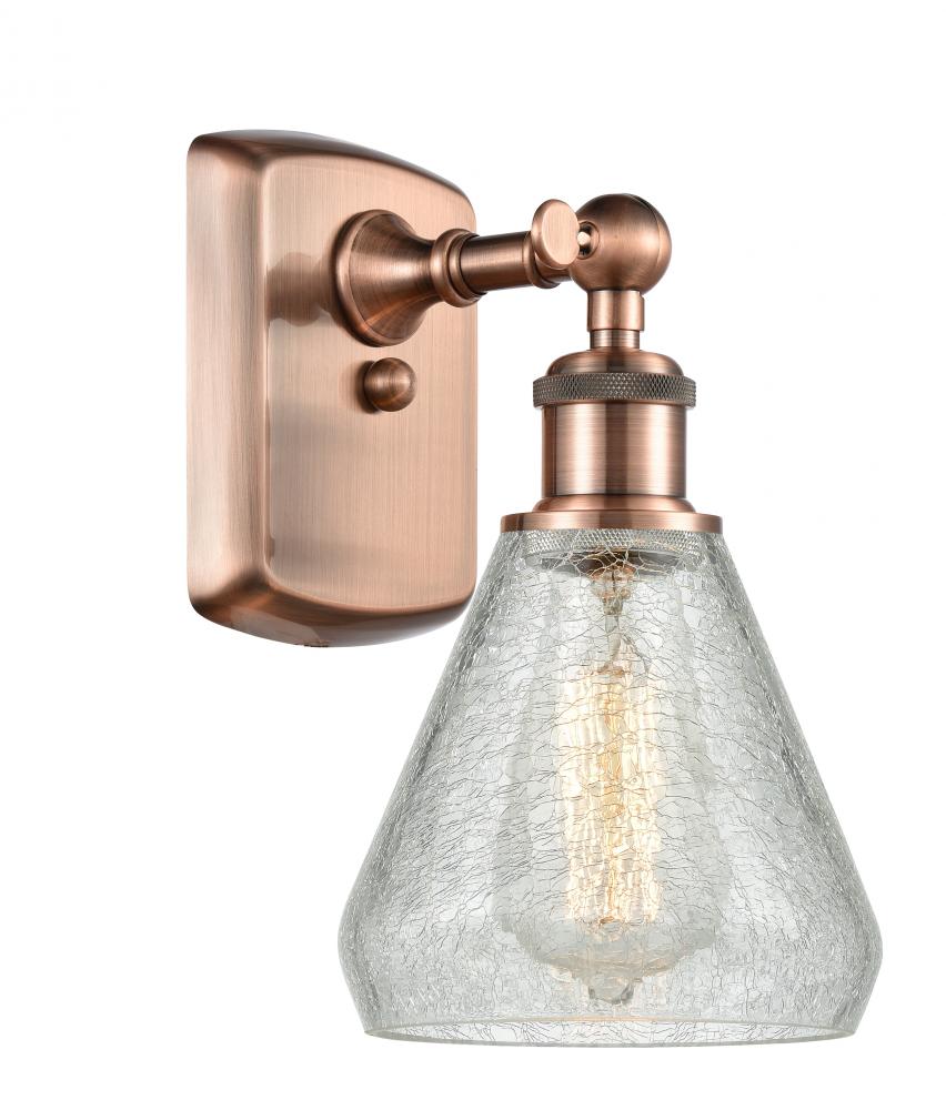 Conesus - 1 Light - 6 inch - Antique Copper - Sconce