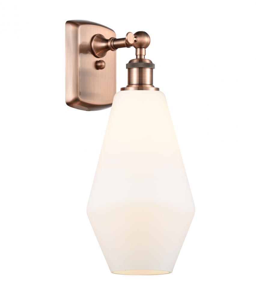 Cindyrella - 1 Light - 7 inch - Antique Copper - Sconce