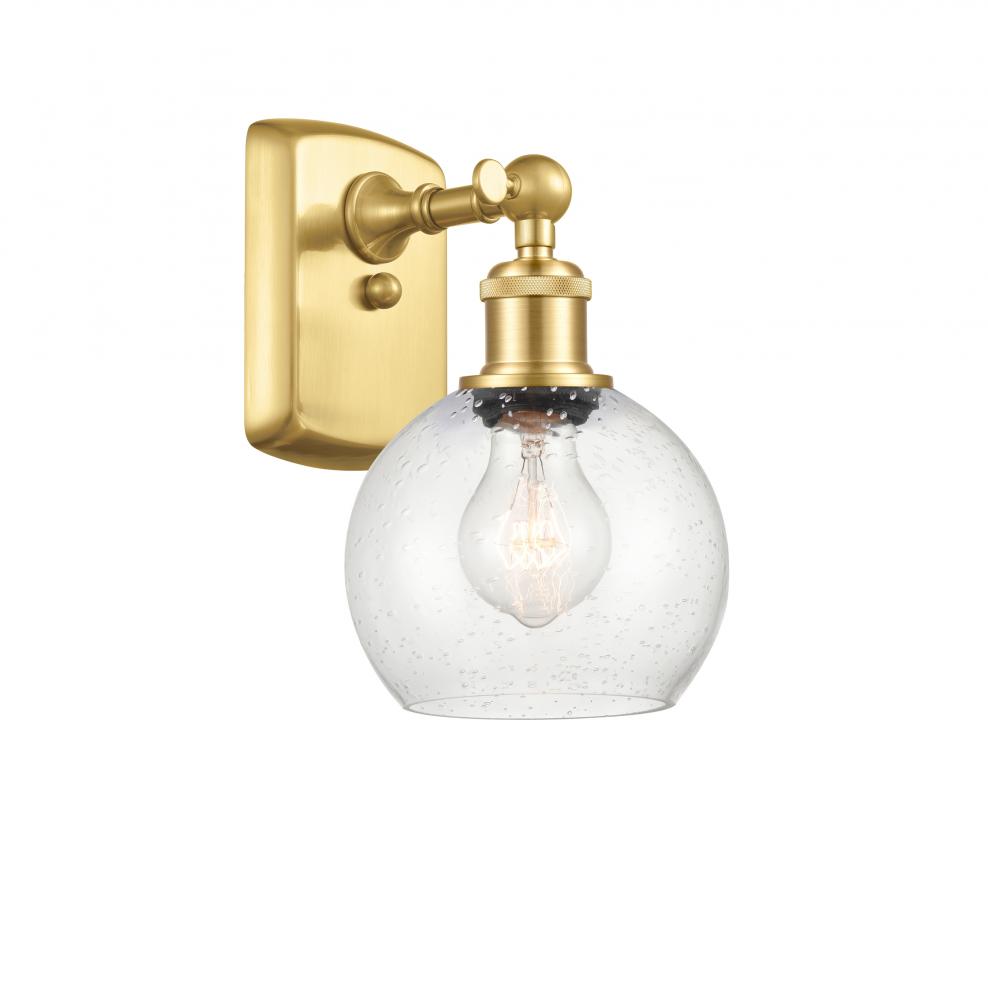 Athens - 1 Light - 6 inch - Satin Gold - Sconce