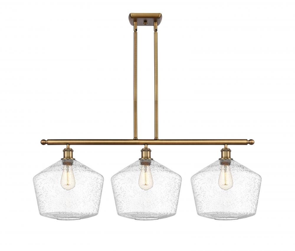 Cindyrella - 3 Light - 39 inch - Brushed Brass - Cord hung - Island Light