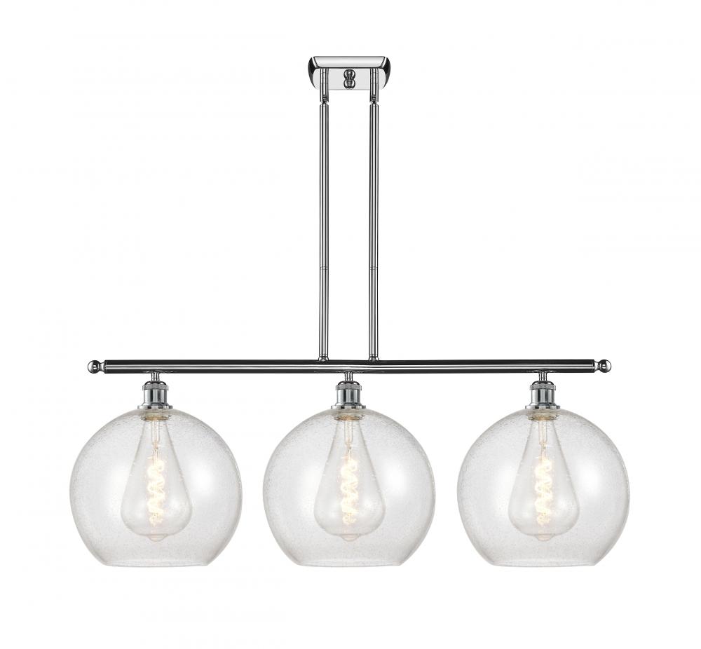 Athens - 3 Light - 38 inch - Polished Chrome - Stem Hung - Island Light