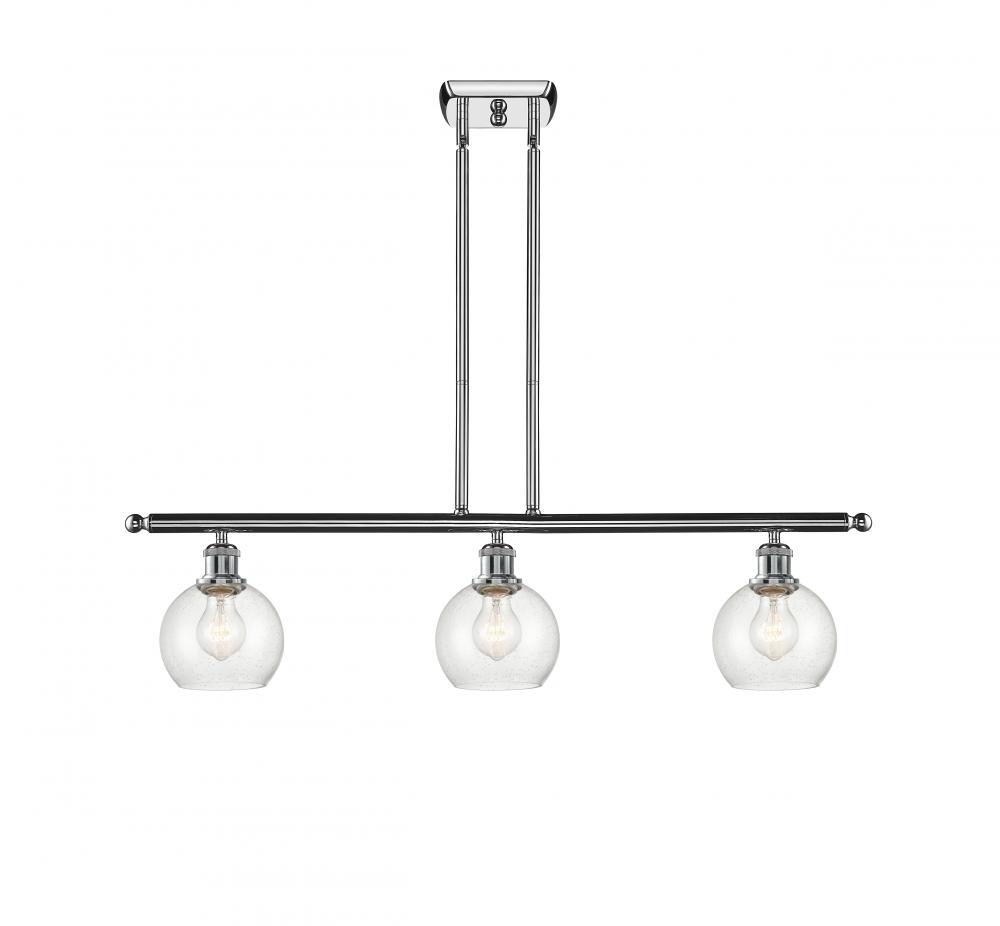 Athens - 3 Light - 36 inch - Polished Chrome - Cord hung - Island Light