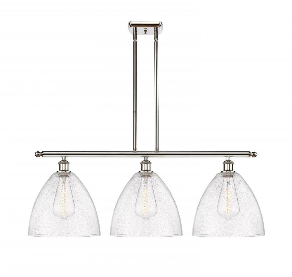 Bristol - 3 Light - 39 inch - Polished Nickel - Cord hung - Island Light