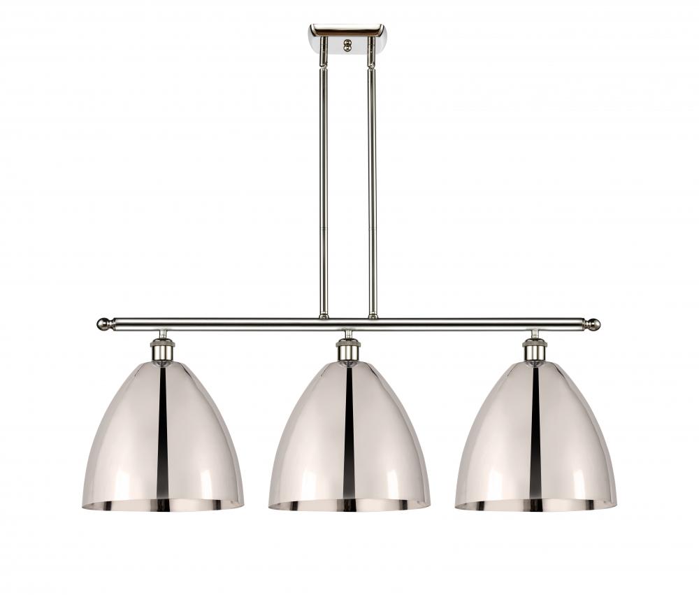 Bristol - 3 Light - 39 inch - Polished Nickel - Cord hung - Island Light