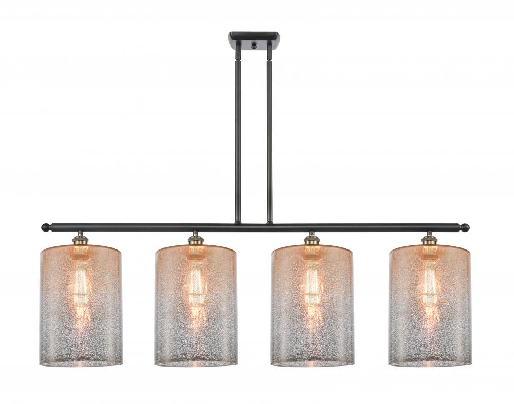 Cobbleskill - 4 Light - 48 inch - Black Antique Brass - Cord hung - Island Light