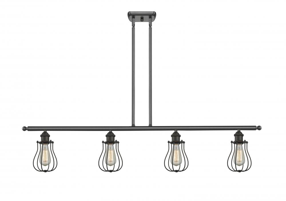 Muselet - 4 Light - 48 inch - Oil Rubbed Bronze - Cord hung - Island Light