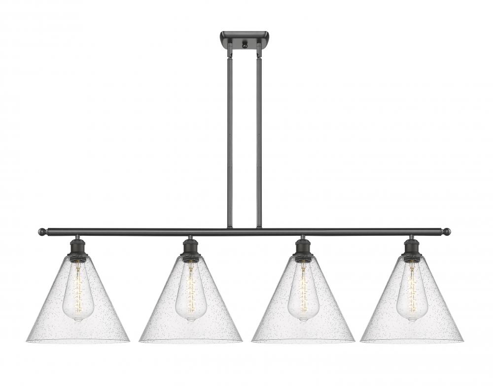 Berkshire - 4 Light - 50 inch - Oil Rubbed Bronze - Cord hung - Island Light