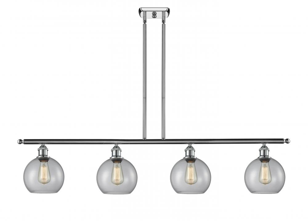 Athens - 4 Light - 50 inch - Polished Chrome - Stem Hung - Island Light