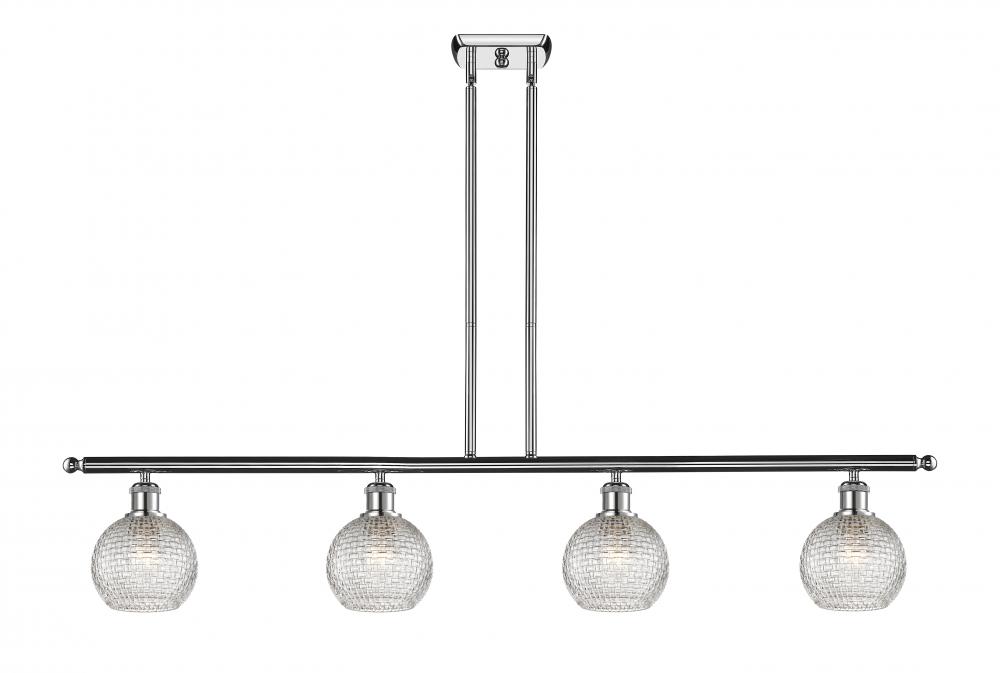 Athens - 4 Light - 48 inch - Polished Chrome - Cord hung - Island Light