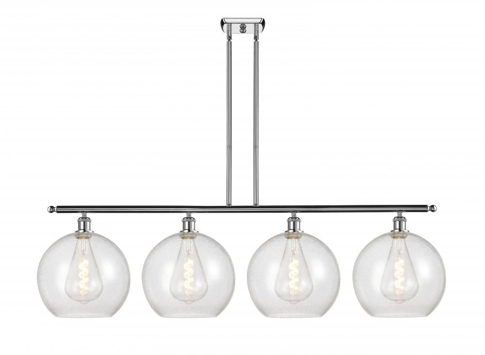 Athens - 4 Light - 50 inch - Polished Chrome - Stem Hung - Island Light