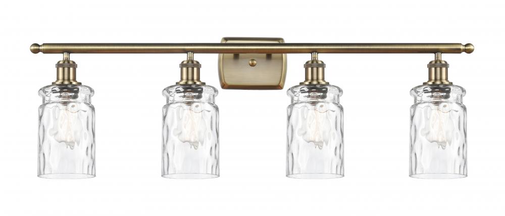 Candor - 4 Light - 35 inch - Antique Brass - Bath Vanity Light