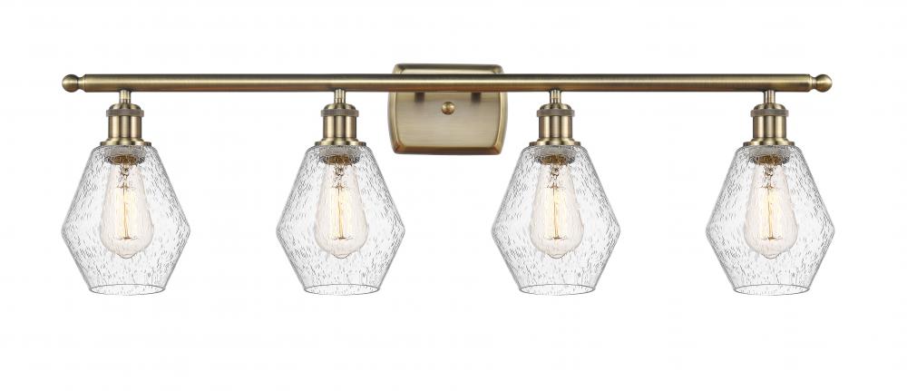 Cindyrella - 4 Light - 36 inch - Antique Brass - Bath Vanity Light