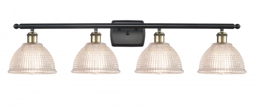 Arietta - 4 Light - 38 inch - Black Antique Brass - Bath Vanity Light