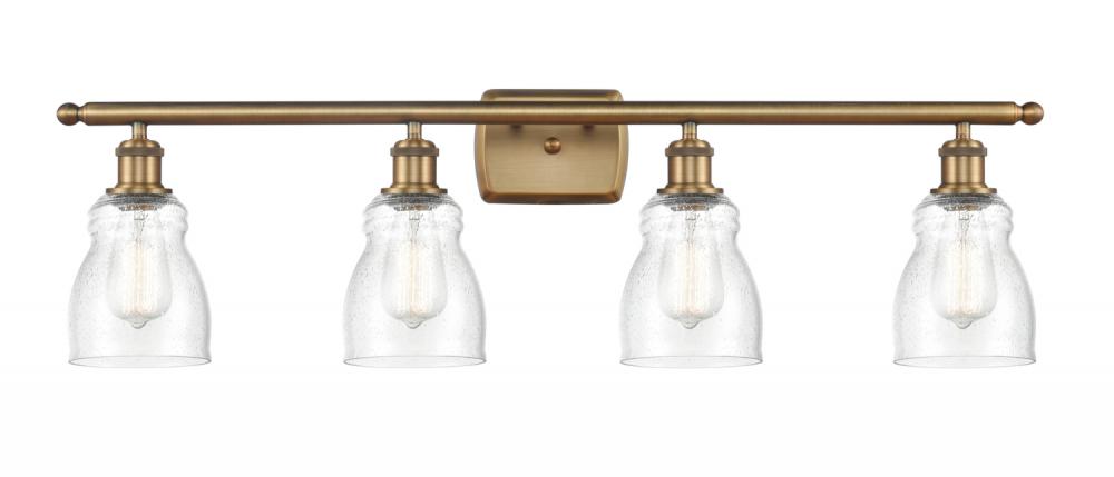 Ellery - 4 Light - 35 inch - Brushed Brass - Bath Vanity Light