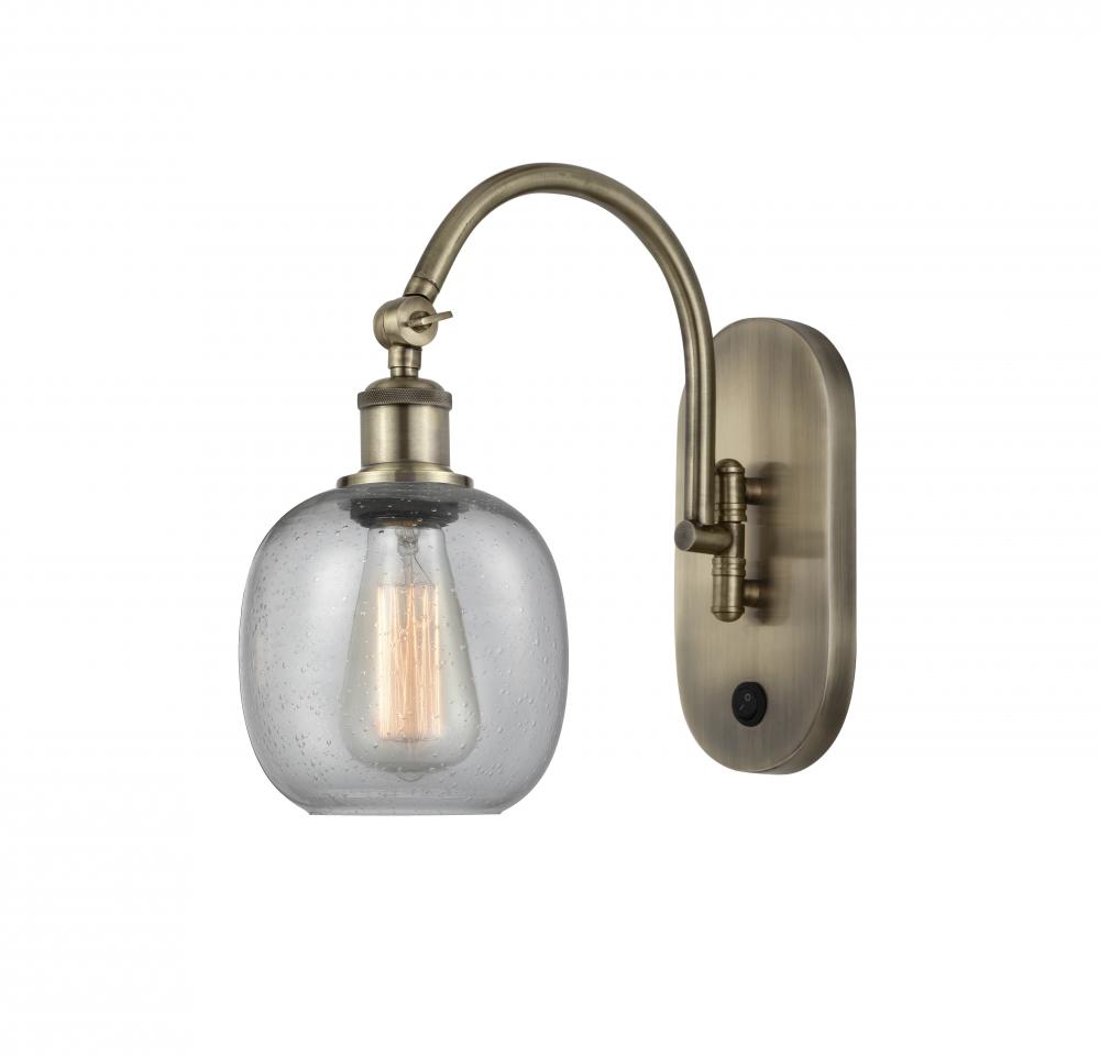 Belfast - 1 Light - 6 inch - Antique Brass - Sconce