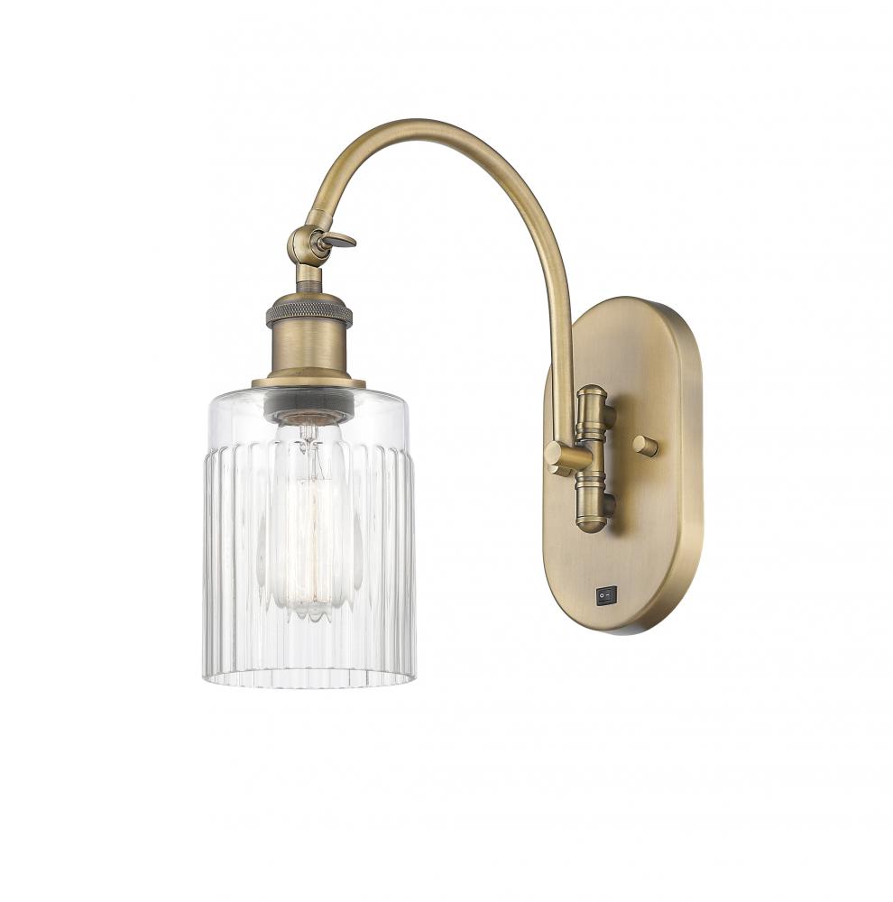 Hadley - 1 Light - 5 inch - Brushed Brass - Sconce