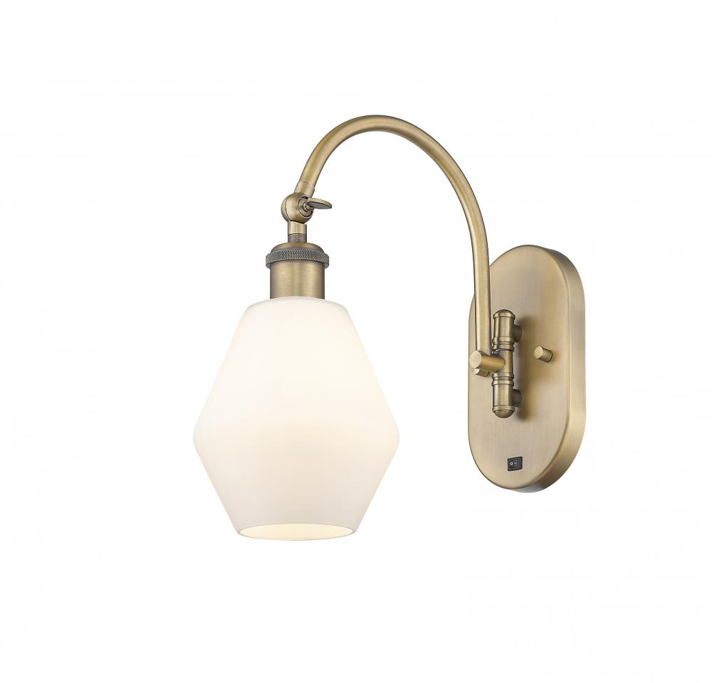 Cindyrella - 1 Light - 6 inch - Brushed Brass - Sconce