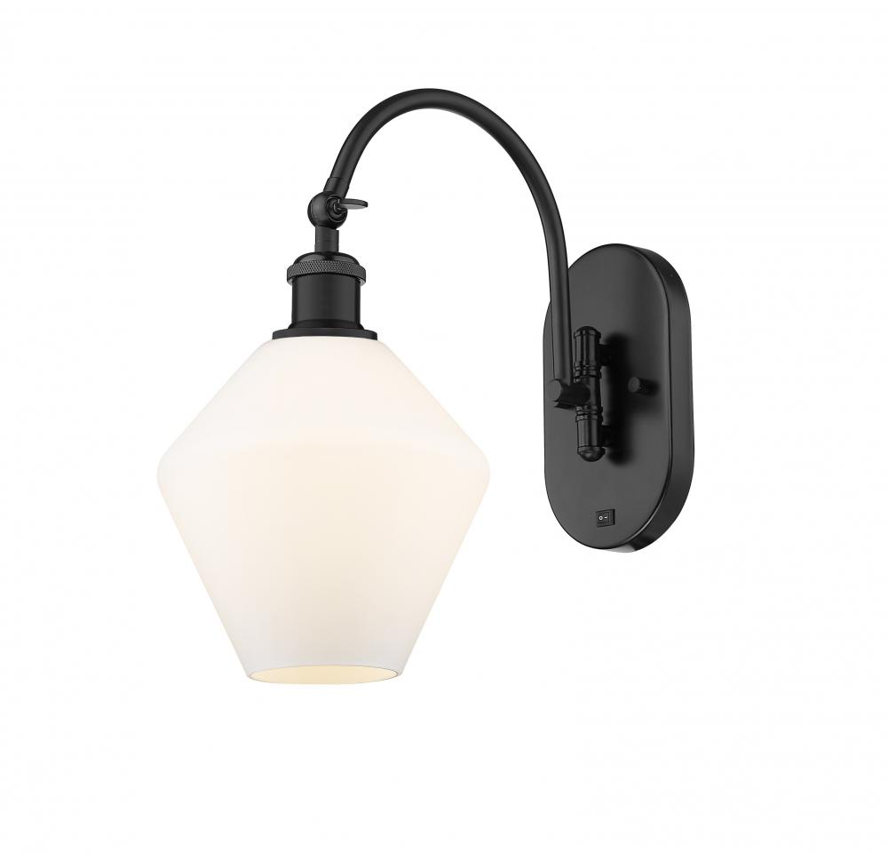 Cindyrella - 1 Light - 8 inch - Matte Black - Adjustable Swing Arm