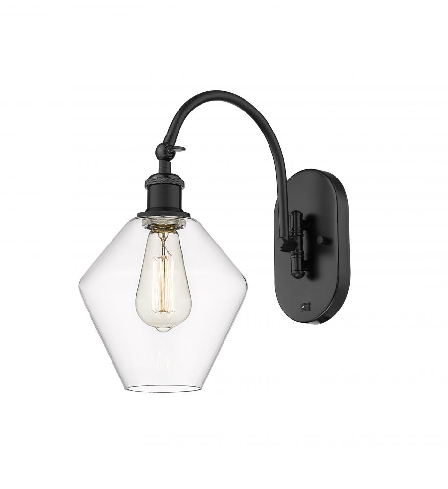 Cindyrella - 1 Light - 8 inch - Matte Black - Sconce