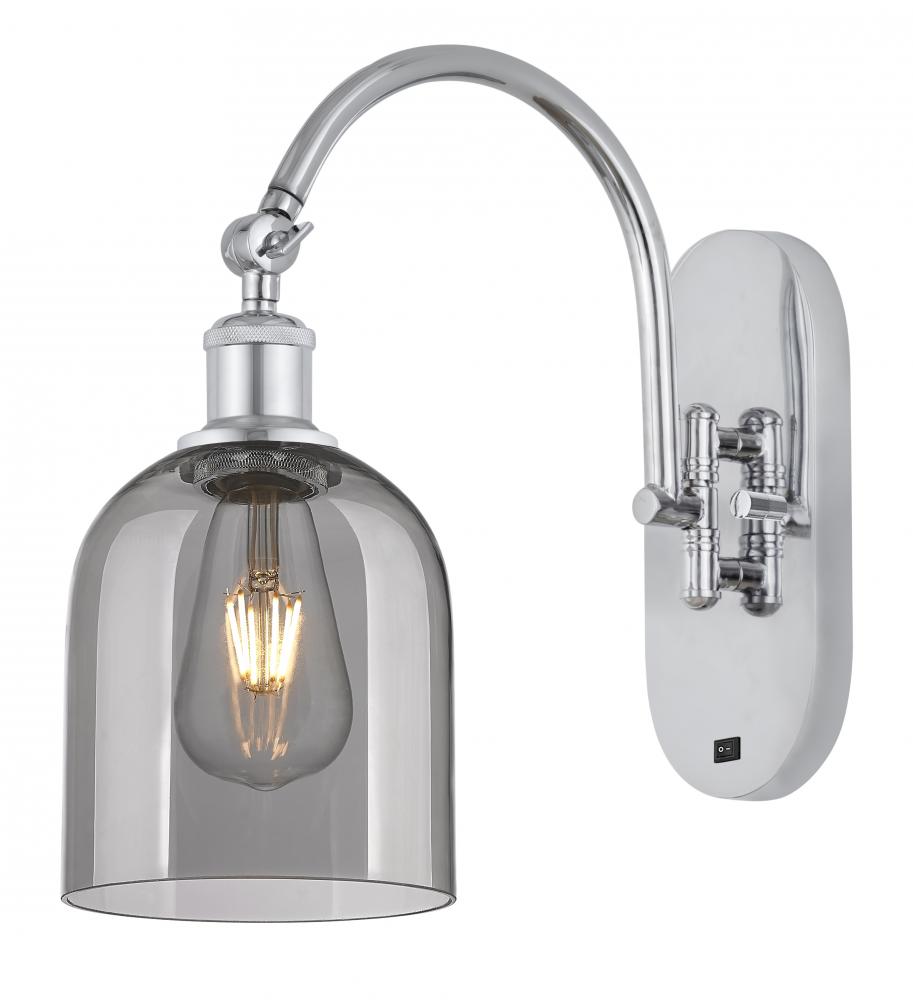 Bella - 1 Light - 6 inch - Polished Chrome - Sconce