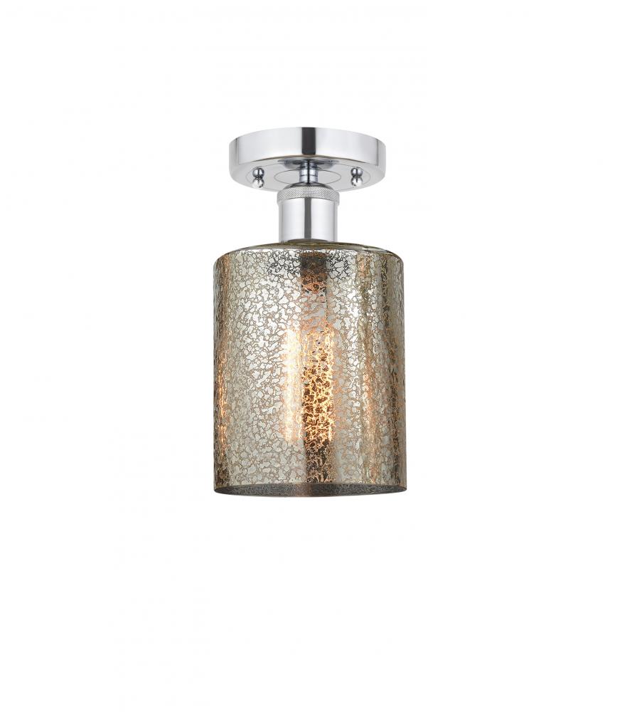 Cobbleskill - 1 Light - 5 inch - Polished Chrome - Semi-Flush Mount