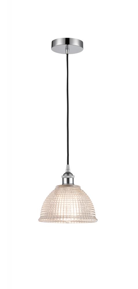 Arietta - 1 Light - 8 inch - Polished Chrome - Cord hung - Mini Pendant