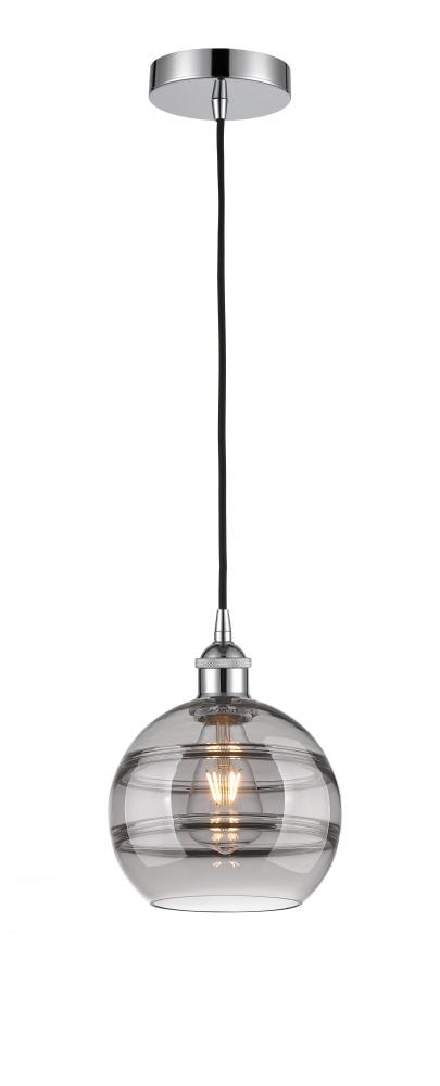 Rochester - 1 Light - 8 inch - Polished Chrome - Cord hung - Mini Pendant