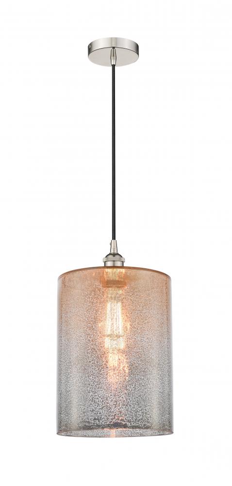 Cobbleskill - 1 Light - 9 inch - Polished Nickel - Cord hung - Mini Pendant