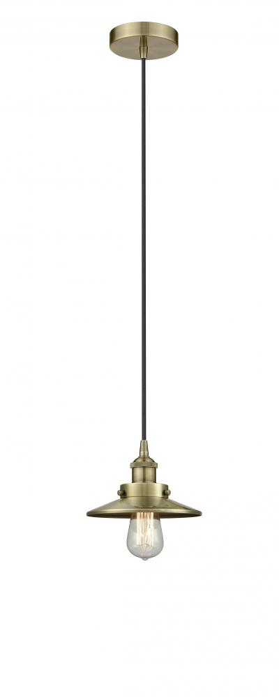 Edison - 1 Light - 8 inch - Antique Brass - Multi Pendant