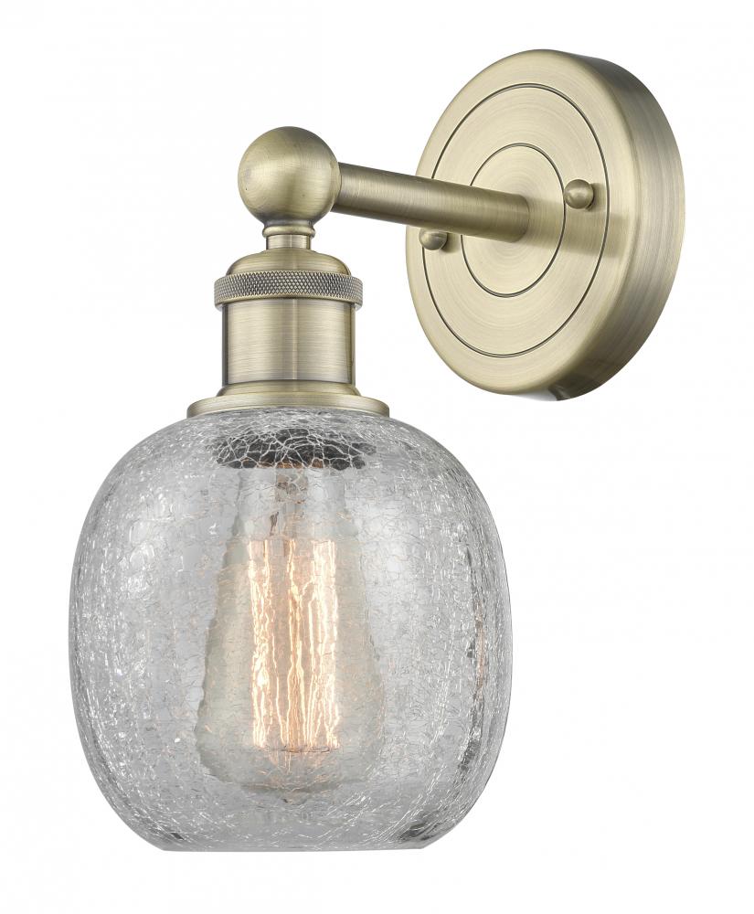 Belfast - 1 Light - 6 inch - Antique Brass - Sconce