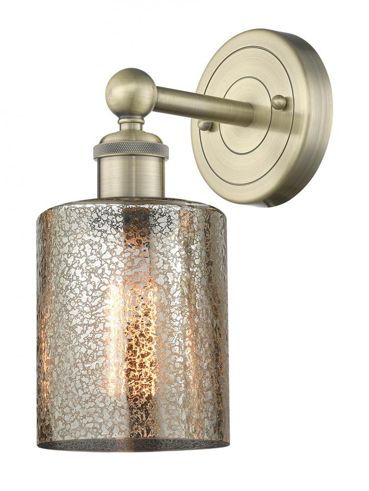 Cobbleskill - 1 Light - 5 inch - Antique Brass - Sconce