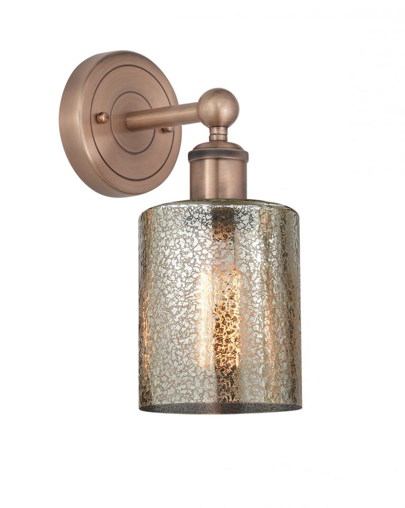 Cobbleskill - 1 Light - 5 inch - Antique Copper - Sconce