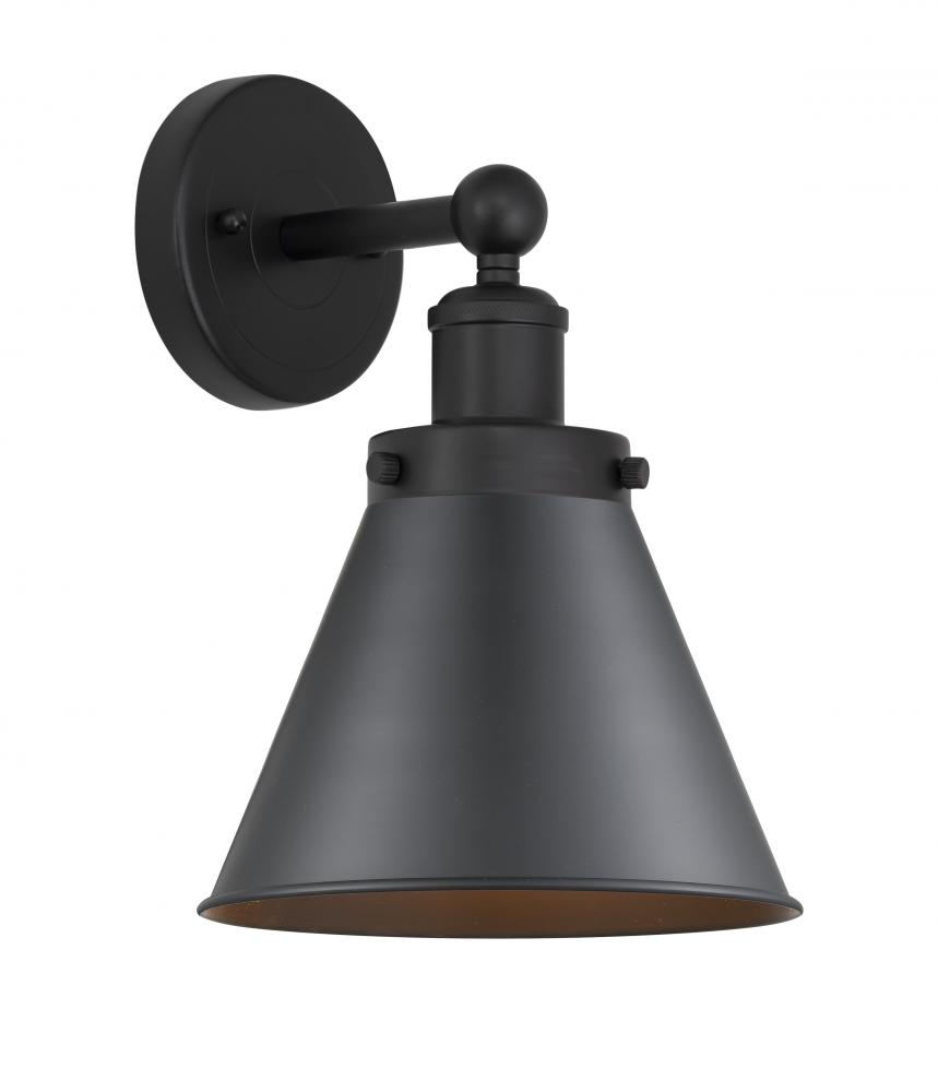 Appalachian - 1 Light - 8 inch - Matte Black - Sconce