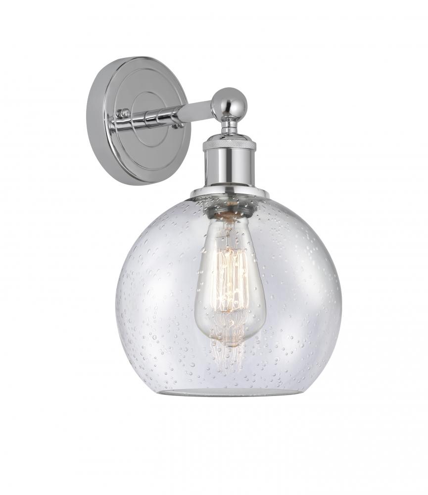 Athens - 1 Light - 8 inch - Polished Chrome - Sconce