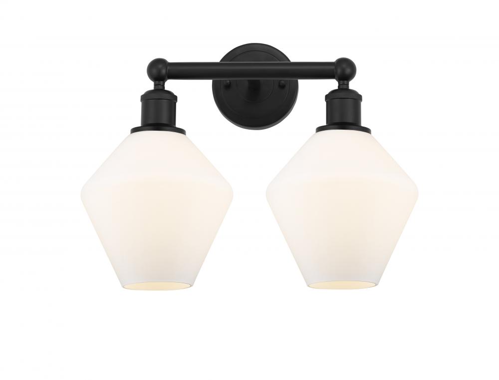 Cindyrella - 2 Light - 17 inch - Matte Black - Bath Vanity Light