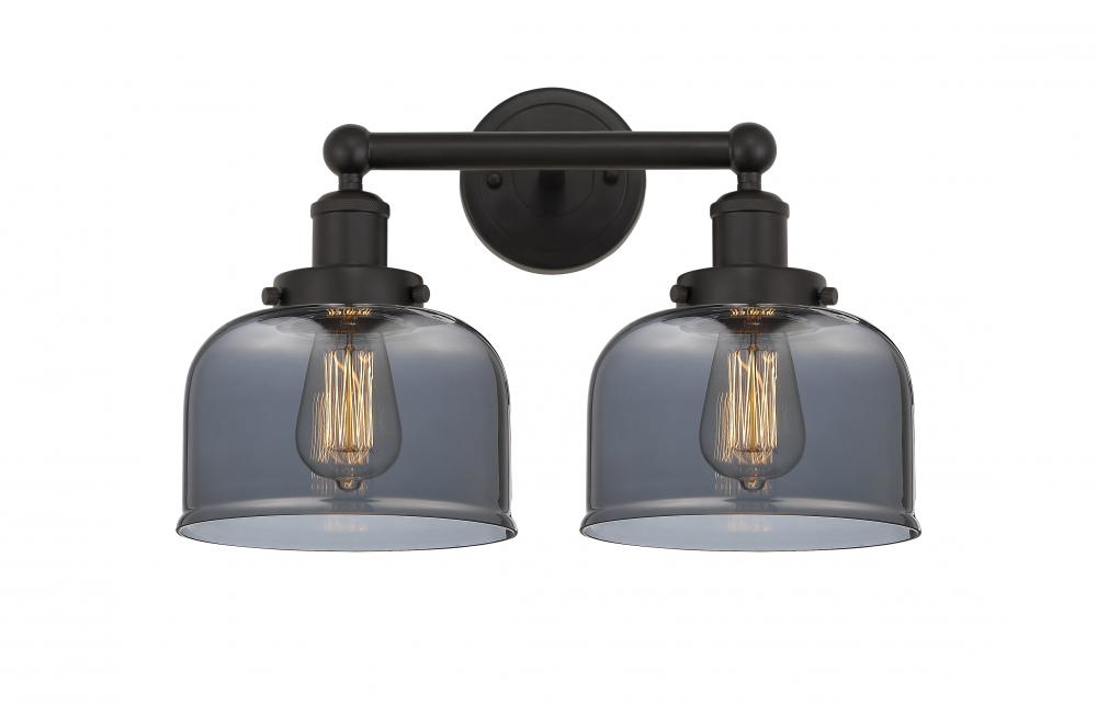 Bell - 2 Light - 17 inch - Oil Rubbed Bronze - Bath Vanity Light