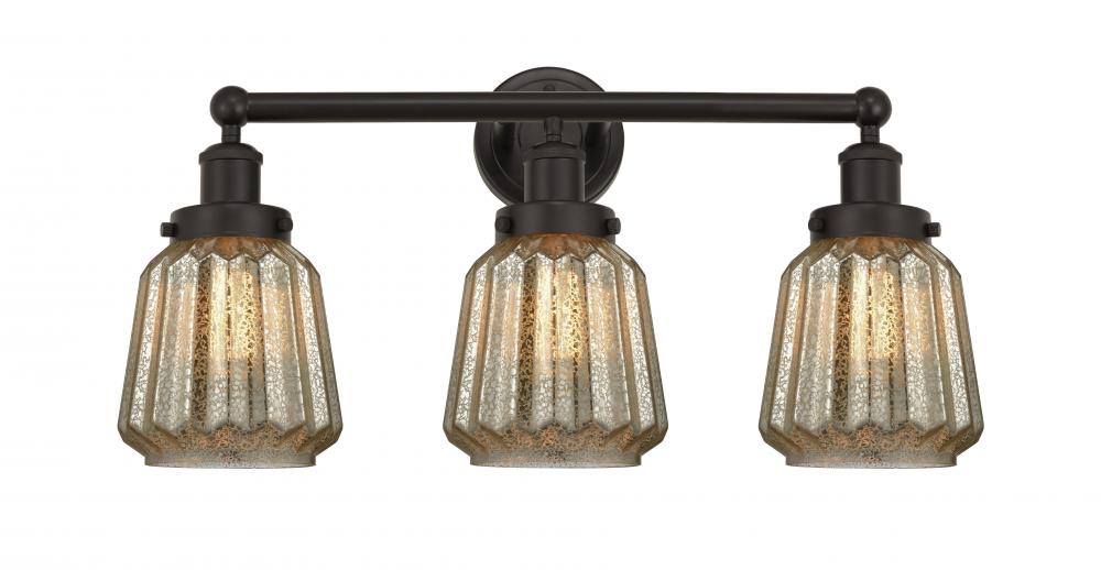 Chatham - 3 Light - 25 inch - Oil Rubbed Bronze - Bath Vanity Light