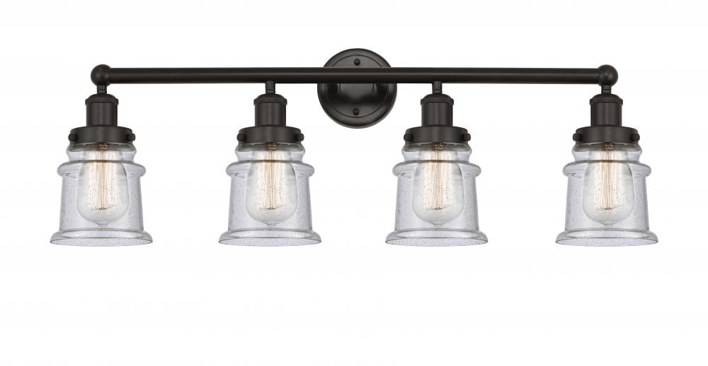 Canton - 4 Light - 32 inch - Oil Rubbed Bronze - Bath Vanity Light