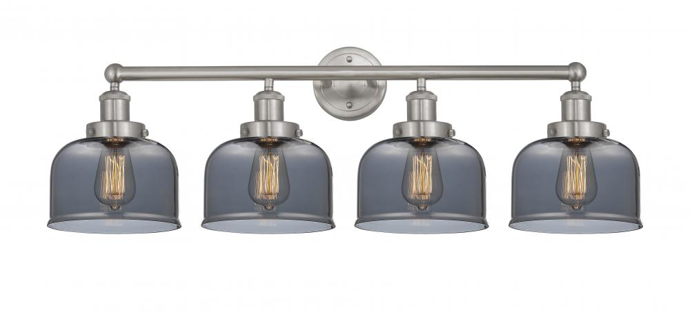 Bell - 4 Light - 35 inch - Brushed Satin Nickel - Bath Vanity Light