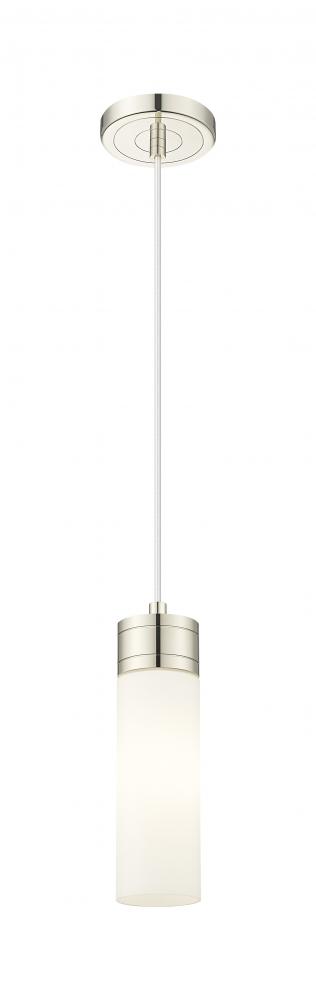 Boreas - 1 Light - 3 inch - Polished Nickel - Cord Hung - Mini Pendant