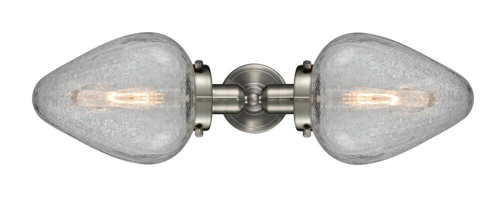 Acorn - 2 Light - 26 inch - Brushed Satin Nickel - Bath Vanity Light