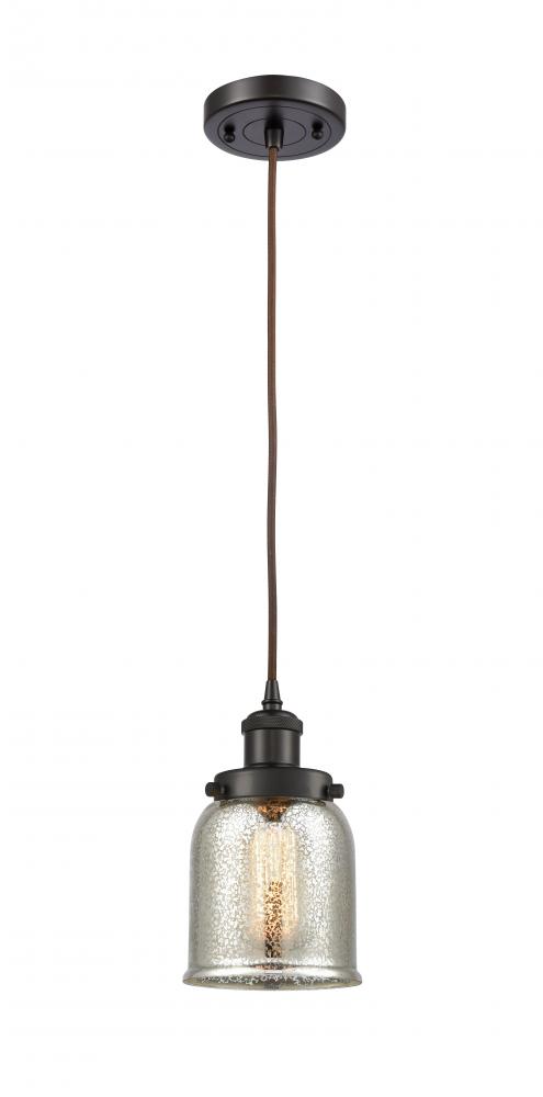 Bell - 1 Light - 5 inch - Oil Rubbed Bronze - Cord hung - Mini Pendant