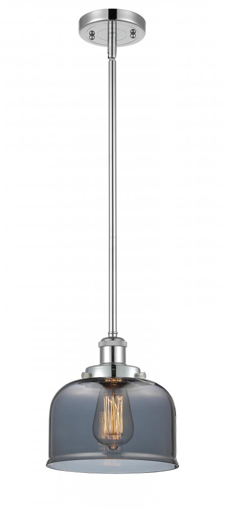 Bell - 1 Light - 8 inch - Polished Chrome - Mini Pendant