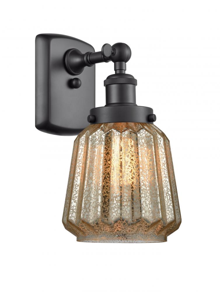 Chatham - 1 Light - 6 inch - Matte Black - Sconce