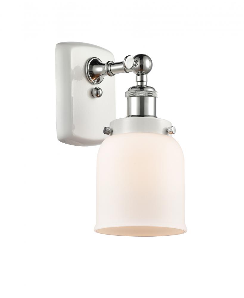 Bell - 1 Light - 5 inch - White Polished Chrome - Sconce