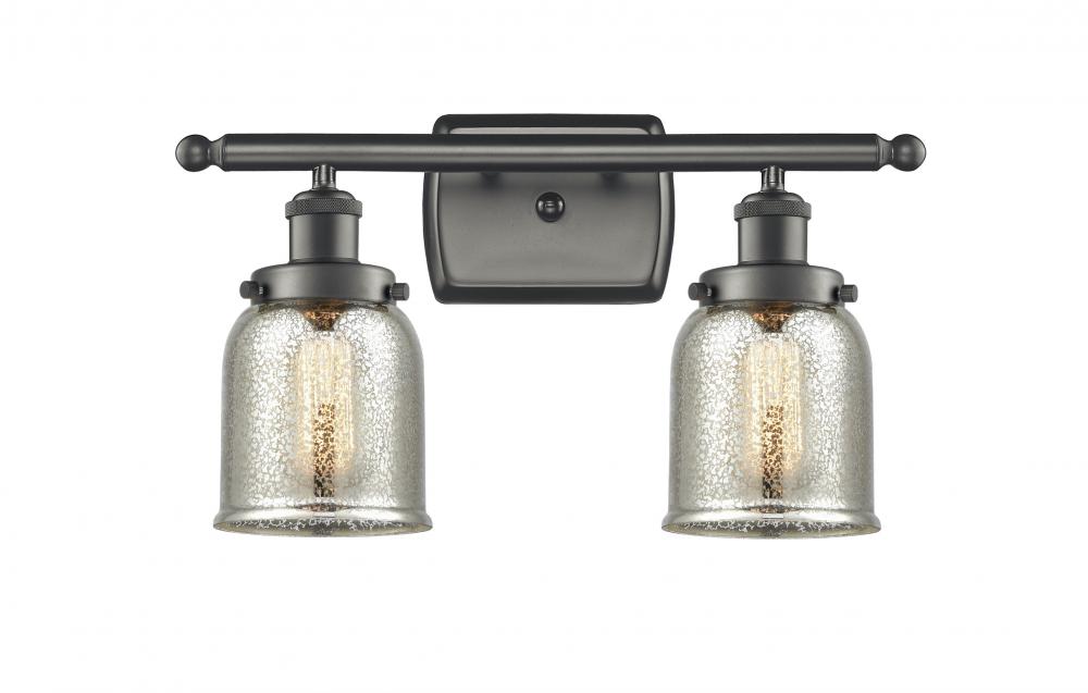 Bell - 2 Light - 16 inch - Oil Rubbed Bronze - Bath Vanity Light