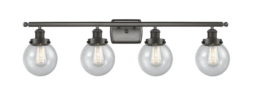 Beacon - 4 Light - 36 inch - Oil Rubbed Bronze - Bath Vanity Light